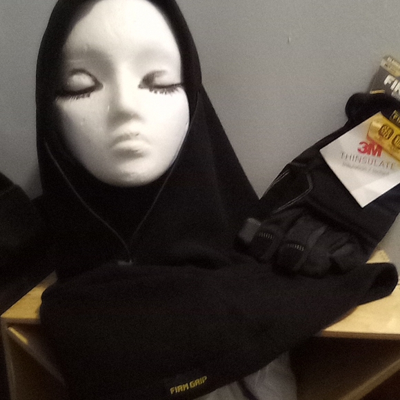 Firm Grip Winter Utility Work Gear Set Hat /Glove Bundle - Picture 5 of 11